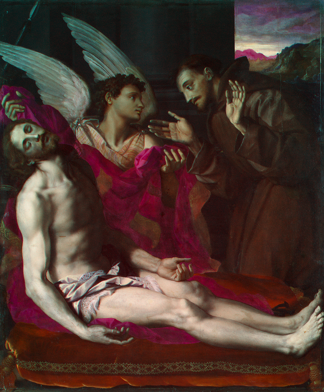 Réflectographie infrarouge fausse couleur / ©RES